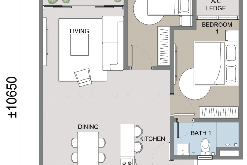 Untuk Disewa AraTre' Residences