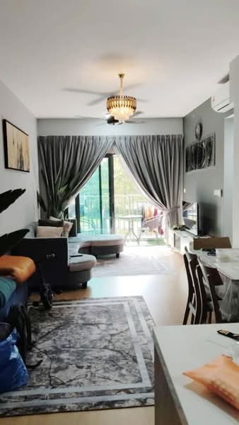 Service Residence for Rent at Maya Bay Residences @ Gamuda Cove - William Pua - Living Room - PropertyGuru.com.my