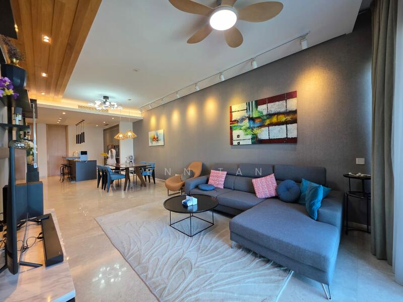 Servis Apartment untuk Disewa di Damansara City Residency (DC Residensi) - Benn Tan - Living Room - PropertyGuru.com.my
