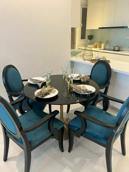 Kediaman Servis untuk Disewa di Met 1 Residences - Jie Chin - Dining Room - PropertyGuru.com.my
