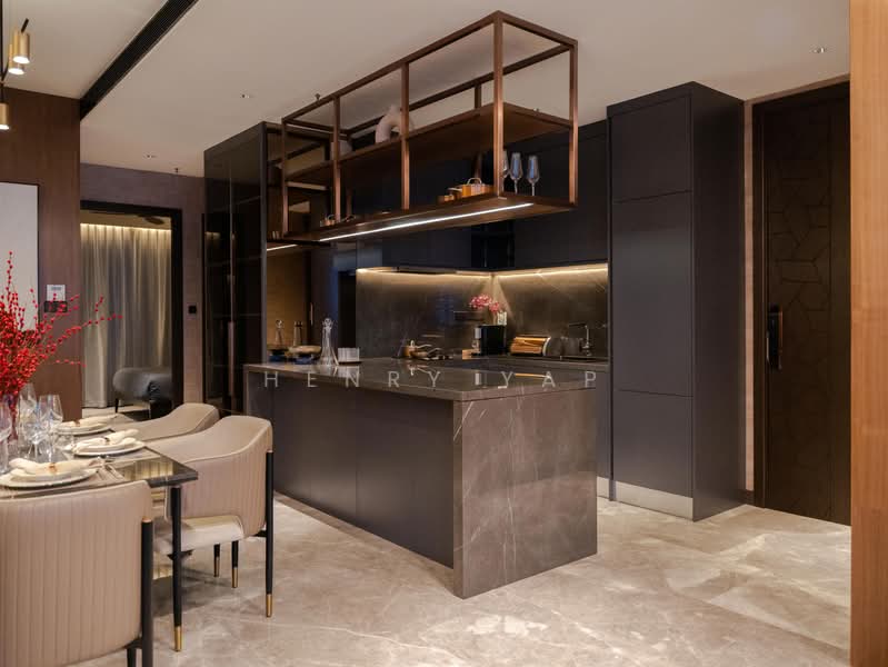 Servis Apartment untuk Dijual di Orion Residence Bukit Bintang - Henry Yap - Kitchen - PropertyGuru.com.my