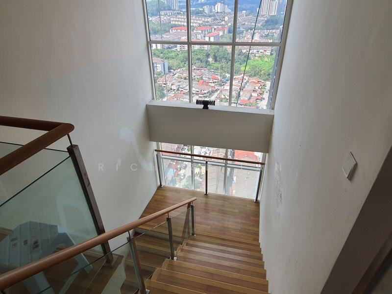 Staircase between Lower and Upper Floors