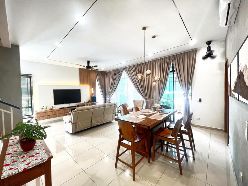 Cluster House for Sale in Eco Majestic (Semenyih) - Dinie Akmal - Living Room - PropertyGuru.com.my