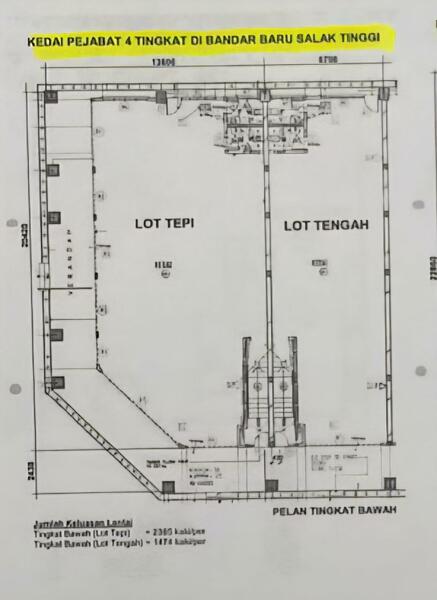For Sale Shoplot @ Bandar Baru Salak Tinggi