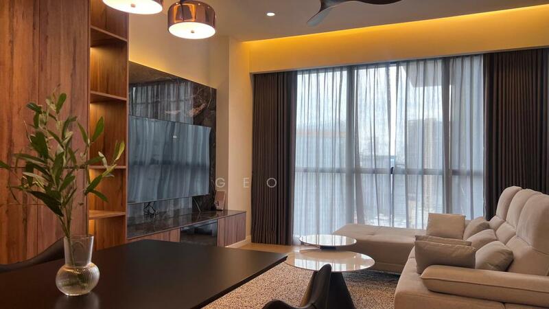 Service Residence for Sale at TRX Residences - Geo . - Living Room - PropertyGuru.com.my
