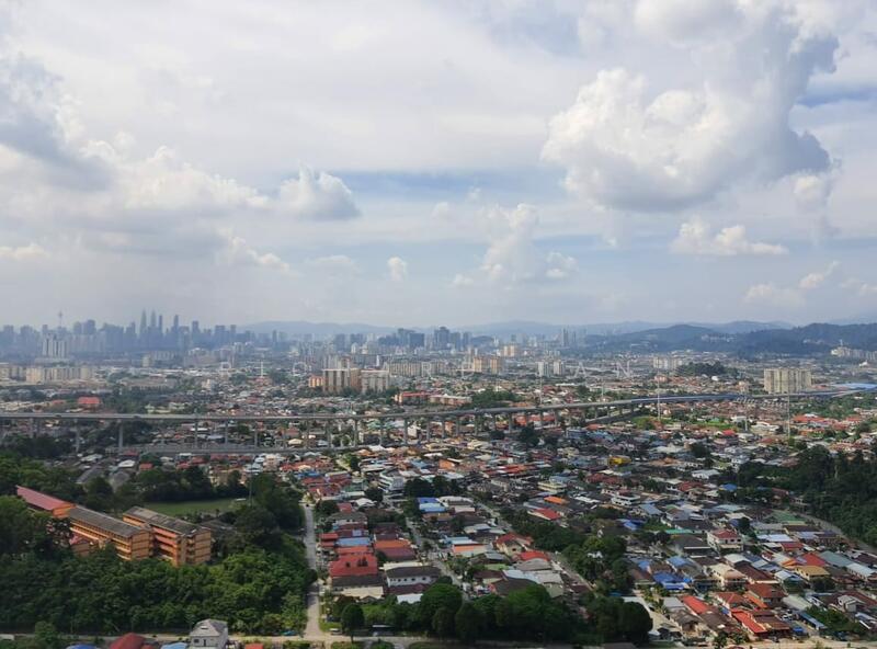 View from the balcony