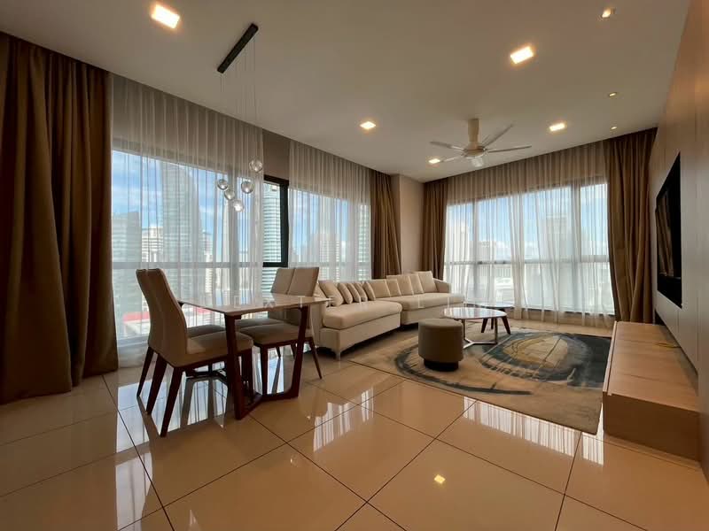 Service Residence for Rent at Aria - Dexter Lim - Living Room - PropertyGuru.com.my