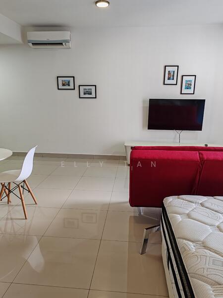 Service Residence for Rent at Trefoil @ Setia City - Elly Tan - Living Room - PropertyGuru.com.my