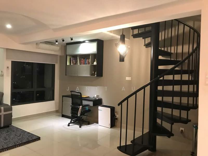 Service Residence for Sale at Flexis @ One South - Janet Au - Living Room - PropertyGuru.com.my