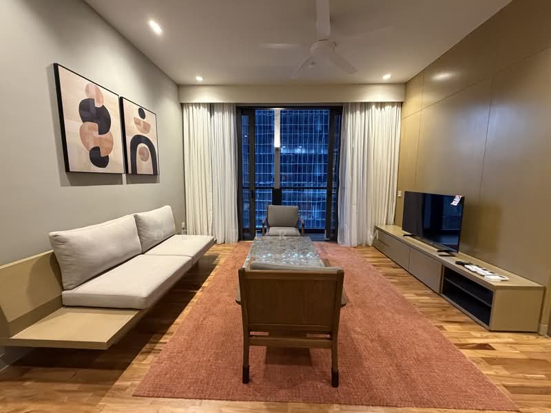 Kediaman Servis untuk Disewa di The Conlay - Dexter Lim - Living Room - PropertyGuru.com.my