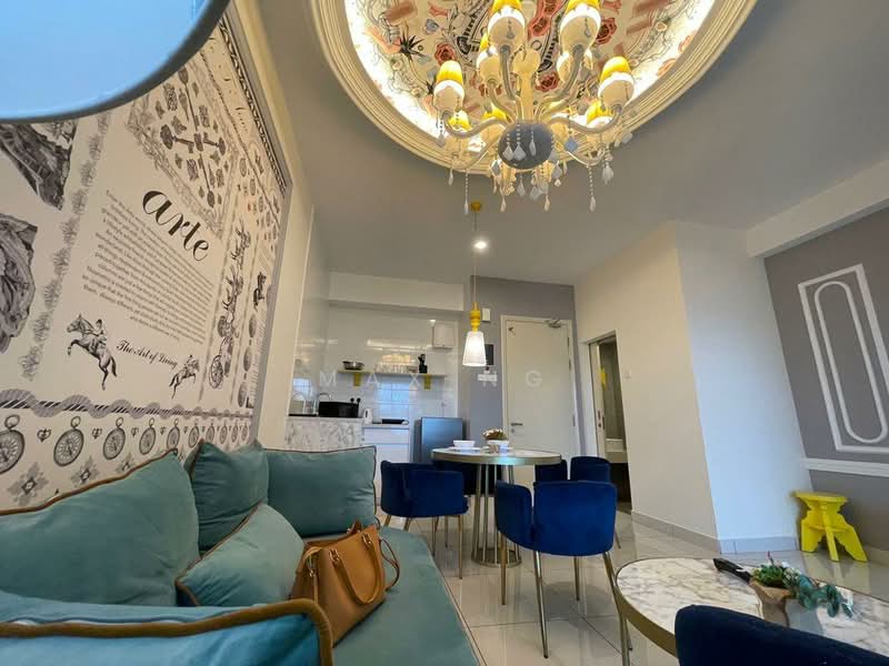 Service Residence for Rent at Arte Mont Kiara - Max Ng - Living Room - PropertyGuru.com.my