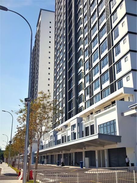 contemporary façade with clean lines