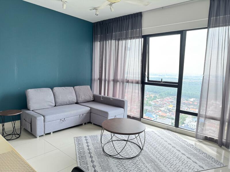 Service Residence for Rent at Southkey Mosaic - Michelle Fong - Living Room - PropertyGuru.com.my