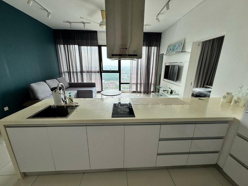 Service Residence for Rent at Southkey Mosaic - Michelle Fong - Living Room - PropertyGuru.com.my
