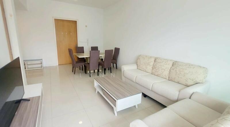 Living Room with Dining Space