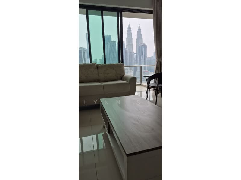 Servis Apartment untuk Dijual di Setia SKY Residences - Lynn SL - Living Room - PropertyGuru.com.my
