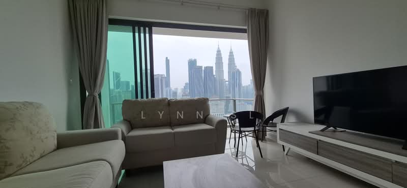 Servis Apartment untuk Dijual di Setia SKY Residences - Lynn SL - Living Room - PropertyGuru.com.my