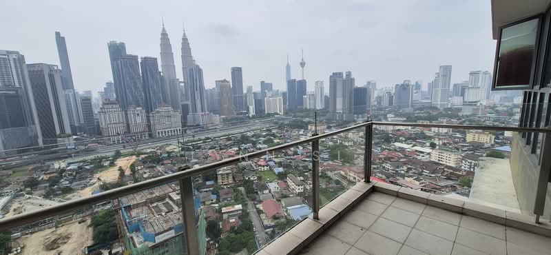 Servis Apartment untuk Dijual di Setia SKY Residences - Lynn SL - Balcony - PropertyGuru.com.my