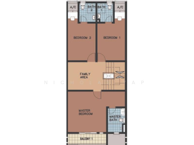 Rumah Teres 2-Tingkat untuk Dijual di Puchong (Selangor) - Nicholas Yap - Bedroom - PropertyGuru.com.my