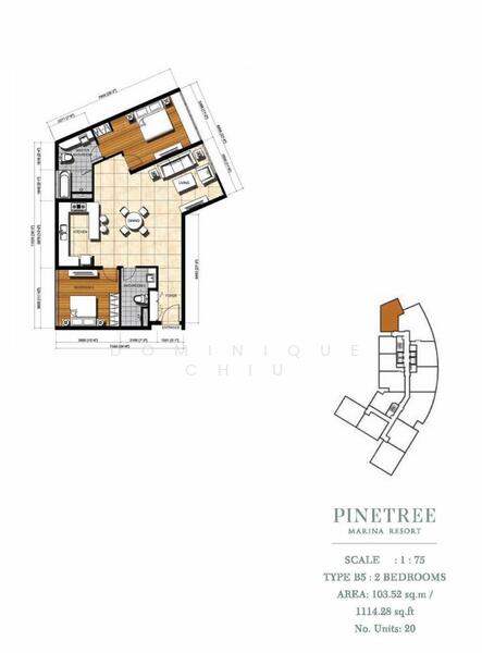 Untuk Dijual Pinetree, Puteri Harbour