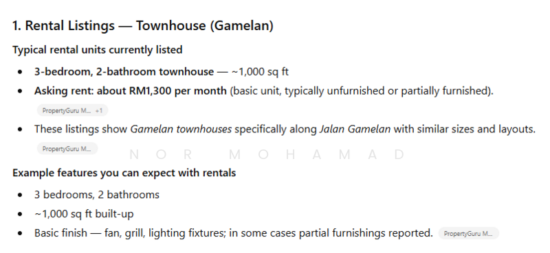 Untuk Dijual - MURAH ! No. 61, Jalan Gamelan 10, Bandar Bukit Raja, 40150 Klang, Selangor