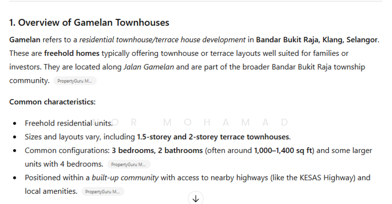 Untuk Dijual - MURAH ! No. 61, Jalan Gamelan 10, Bandar Bukit Raja, 40150 Klang, Selangor