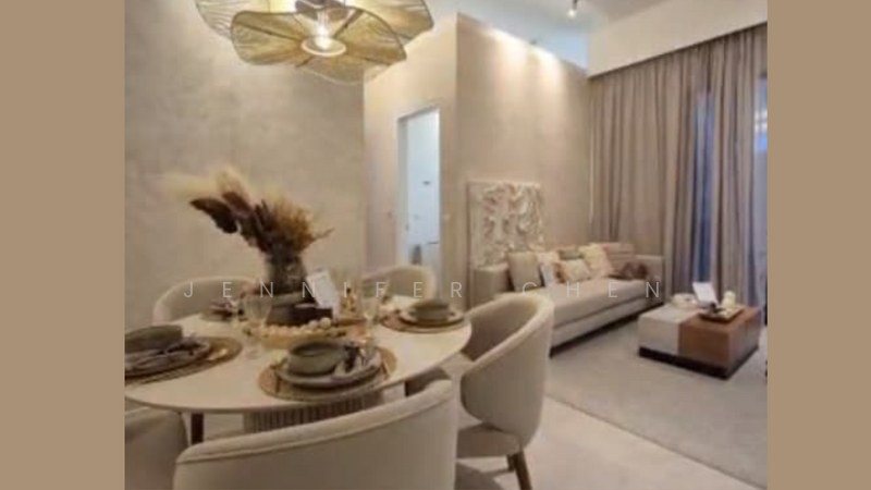 Service Residence for Sale at Arra Residences - Jennifer Chen - Living Room - PropertyGuru.com.my