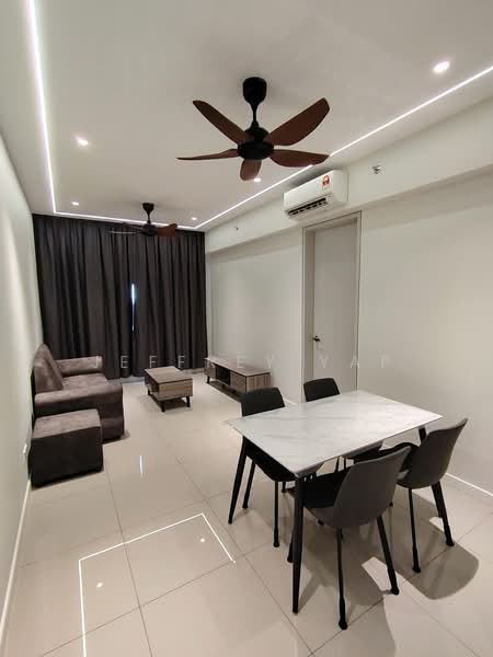Service Residence for Rent at The Pulse Residence - Jeffrey Yap - Living Room - PropertyGuru.com.my