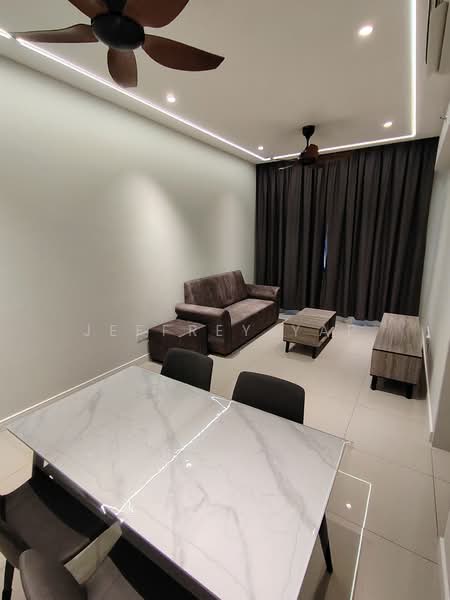Service Residence for Rent at The Pulse Residence - Jeffrey Yap - Living Room - PropertyGuru.com.my