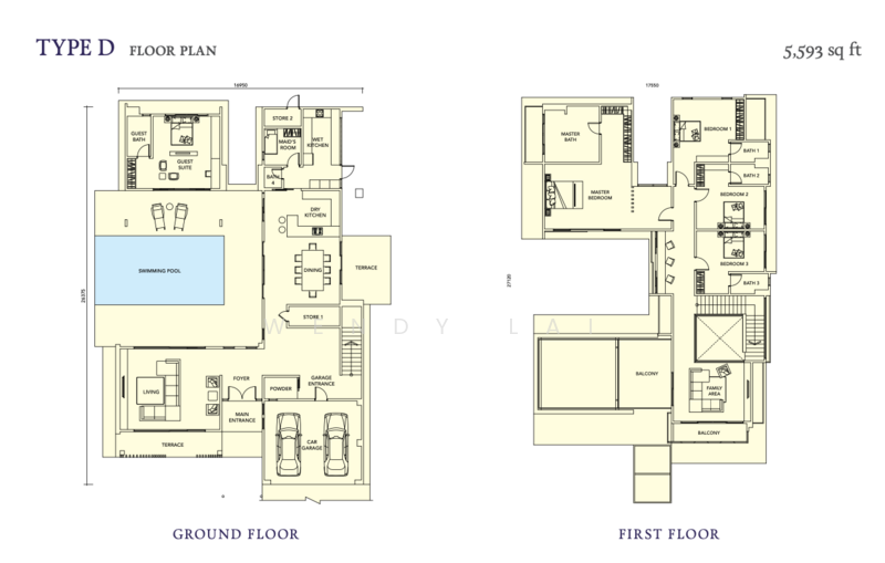Untuk Dijual Noble Park Grand Pool Villas East Ledang