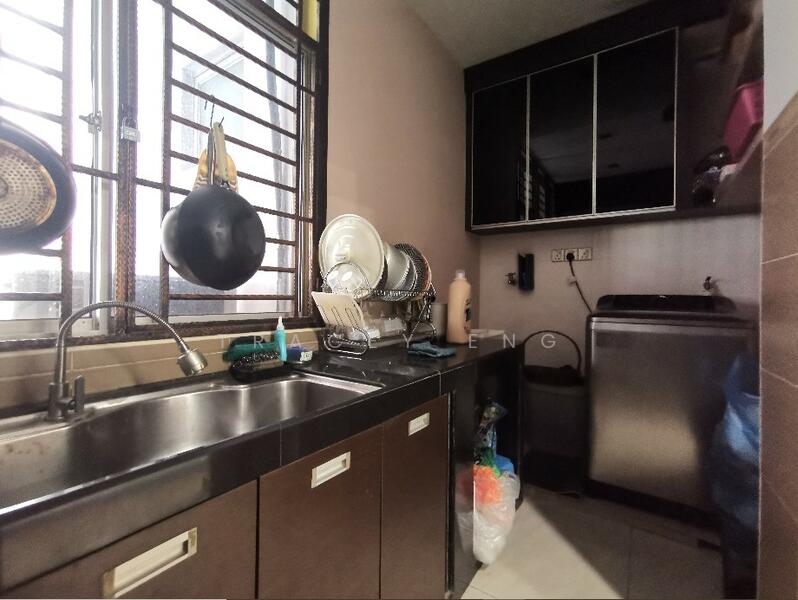 Wet Kitchen cum Laundry area