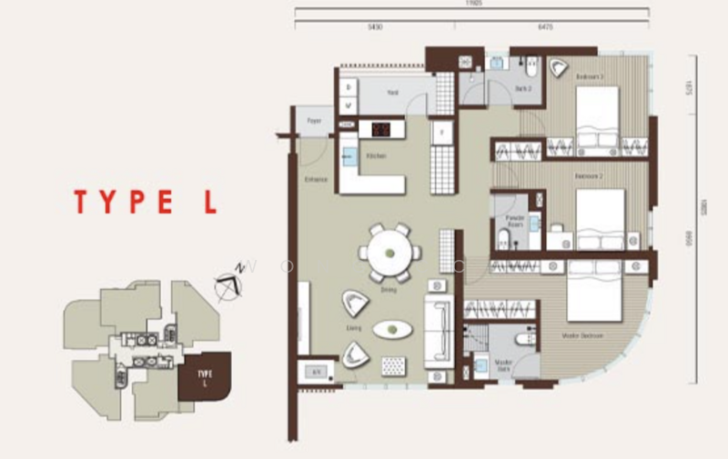 Untuk Dijual Vivo Residential Suites