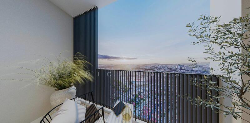 Service Residence for Sale in Eco Ardence (Setia Alam) - Janice Tang - Balcony - PropertyGuru.com.my