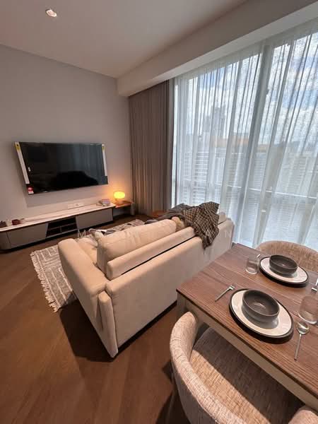 Servis Apartment untuk Disewa di SO Sofitel Kuala Lumpur Residences - Miini Gan - Living Room - PropertyGuru.com.my