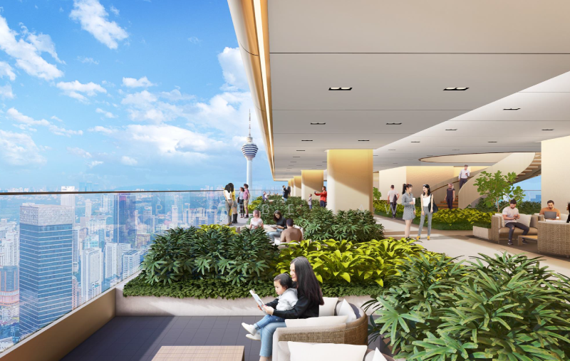 Service Residence for Sale at Pavilion Square - Phoebe Law - View - PropertyGuru.com.my
