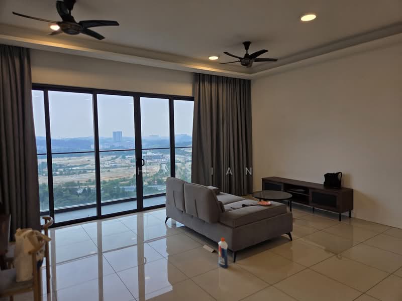 Service Residence for Rent at Skyluxe On The Park Bukit Jalil - Hon Ian - Living Room - PropertyGuru.com.my