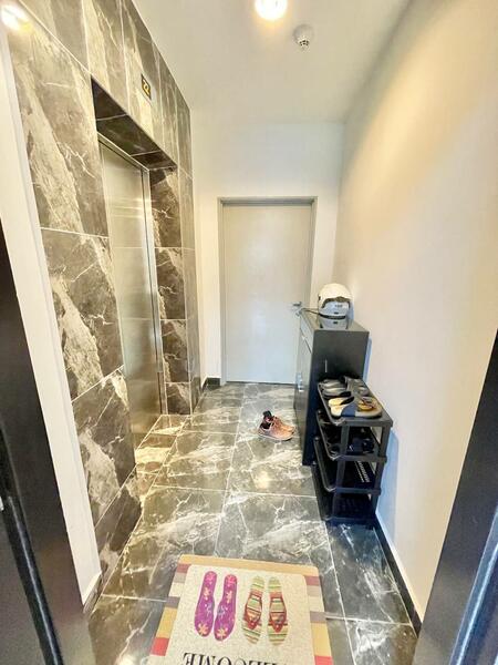 Entrance with Private Lift