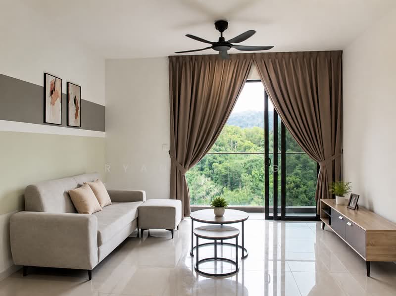 Kondominium untuk Disewa di Trinity Wellnessa - Ryan Chong - Living Room - PropertyGuru.com.my