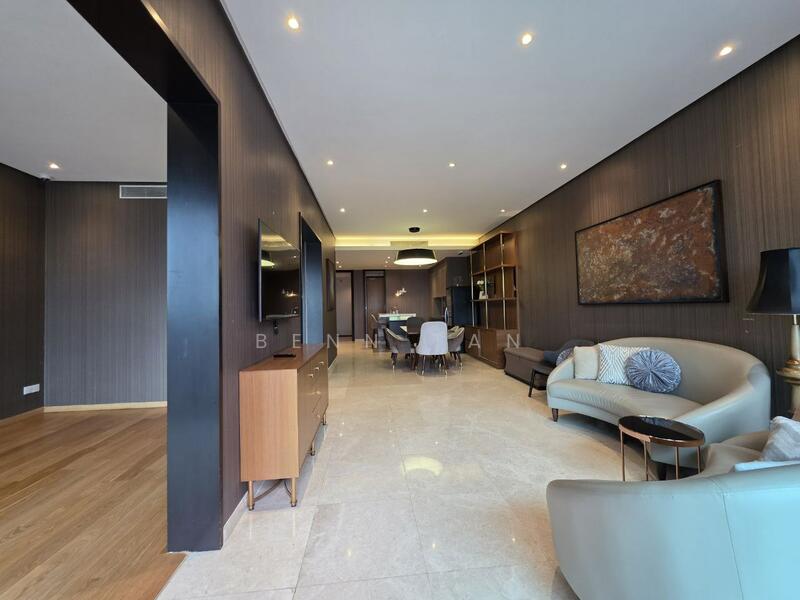 Servis Apartment untuk Dijual di Damansara City Residency (DC Residensi) - Benn Tan - Living Room - PropertyGuru.com.my