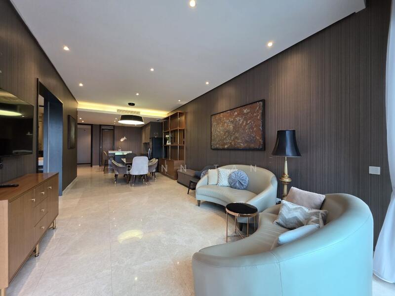 Servis Apartment untuk Dijual di Damansara City Residency (DC Residensi) - Benn Tan - Living Room - PropertyGuru.com.my