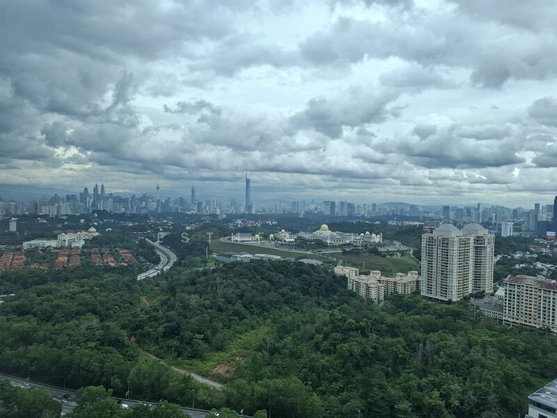 View from the balcony 