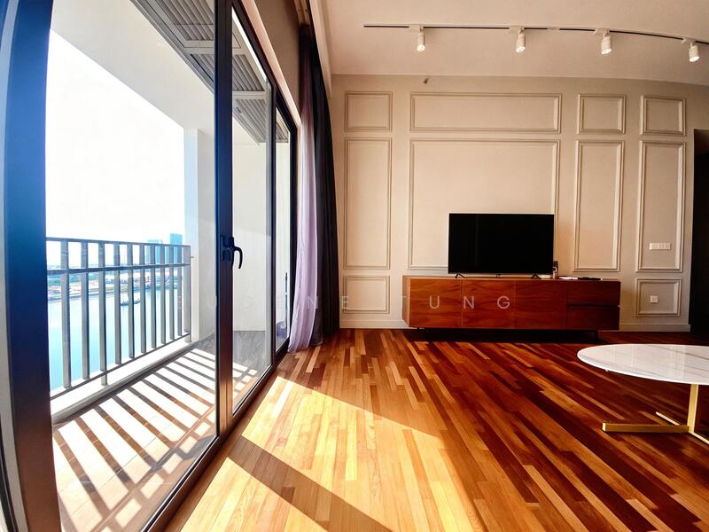 Servis Apartment untuk Dijual di Straits Residences - Eugene Tung - Living Room - PropertyGuru.com.my
