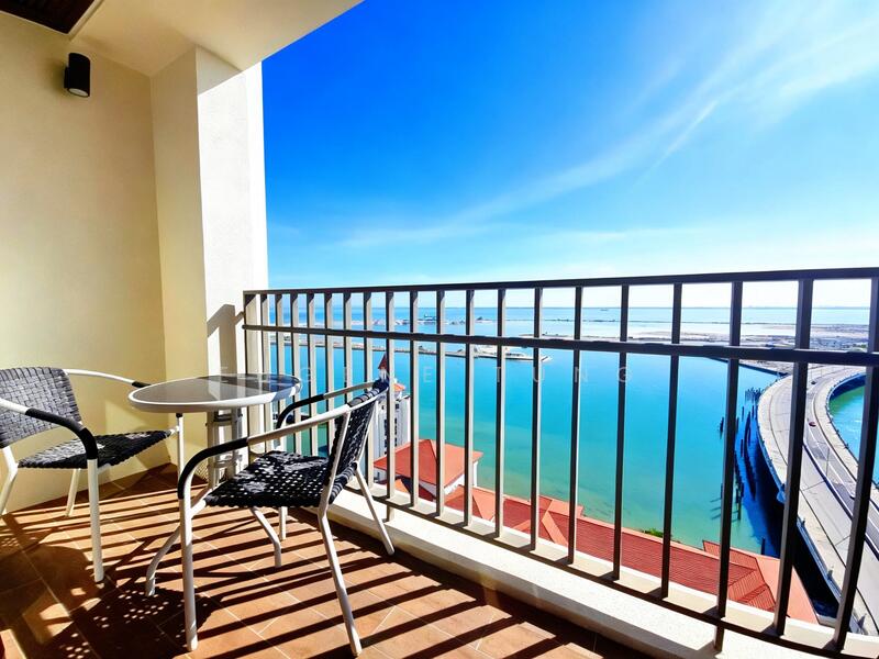 Servis Apartment untuk Dijual di Straits Residences - Eugene Tung - Balcony - PropertyGuru.com.my