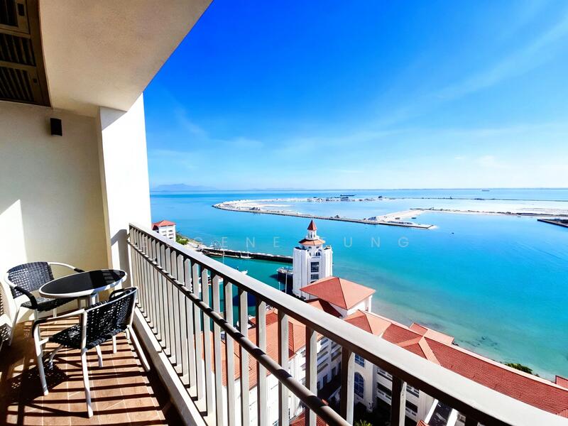 Servis Apartment untuk Dijual di Straits Residences - Eugene Tung - Balcony - PropertyGuru.com.my