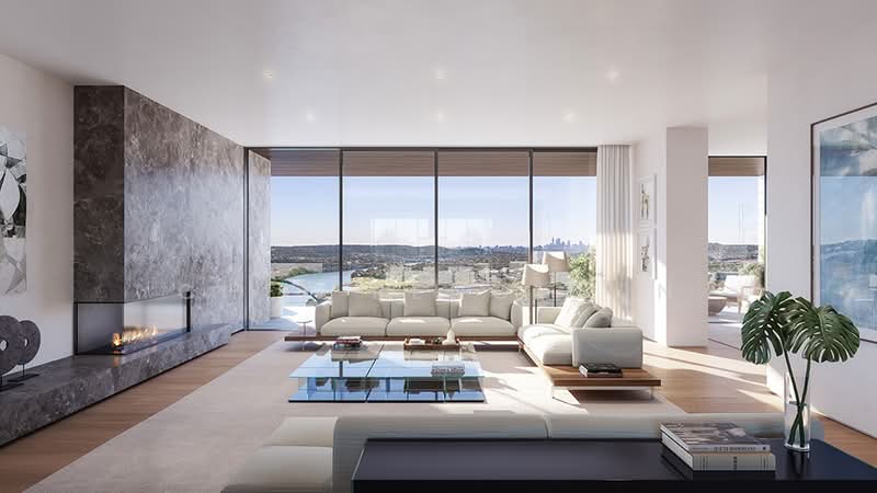 Servis Apartment untuk Dijual di Four Seasons Place - Gordon Oon - Living Room - PropertyGuru.com.my