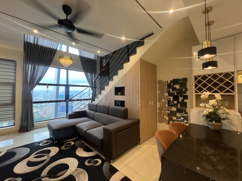 Service Residence for Rent at Arte Mont Kiara - Kalvyn Chia - Living Room - PropertyGuru.com.my