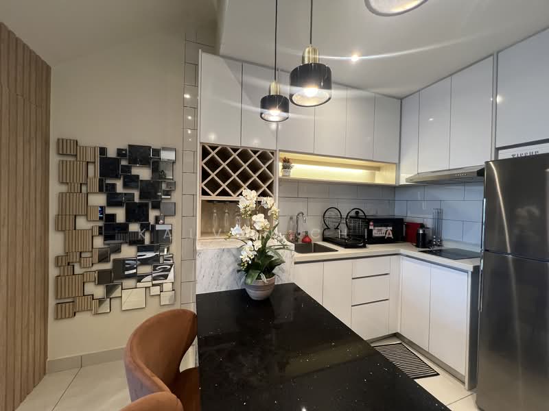 Service Residence for Rent at Arte Mont Kiara - Kalvyn Chia - Kitchen - PropertyGuru.com.my