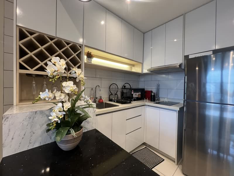 Service Residence for Rent at Arte Mont Kiara - Kalvyn Chia - Kitchen - PropertyGuru.com.my