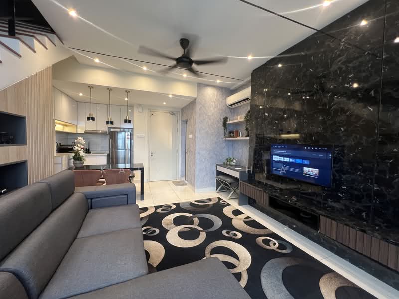 Service Residence for Rent at Arte Mont Kiara - Kalvyn Chia - Living Room - PropertyGuru.com.my