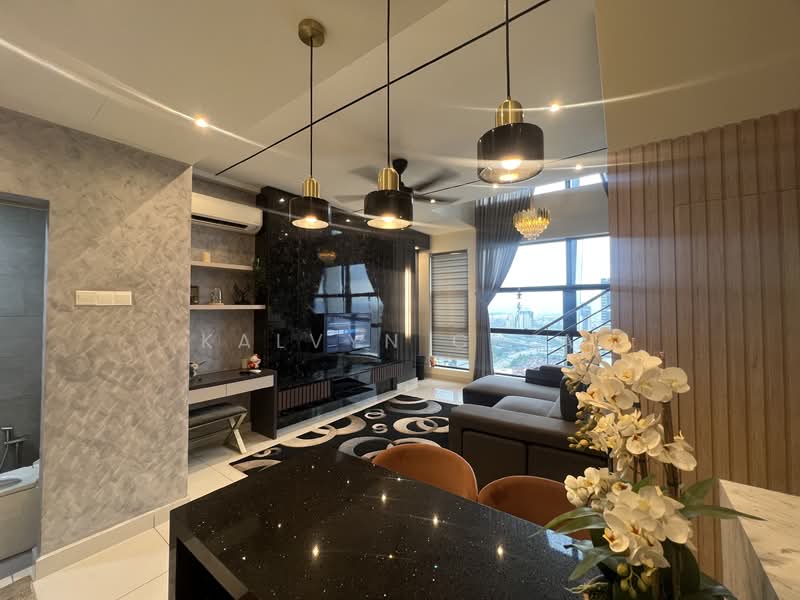 Service Residence for Rent at Arte Mont Kiara - Kalvyn Chia - Living Room - PropertyGuru.com.my
